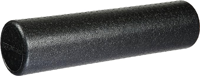 High-density foam roller in Black